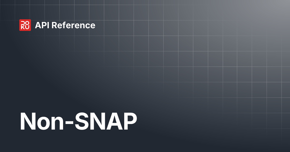 non-snap-api-reference