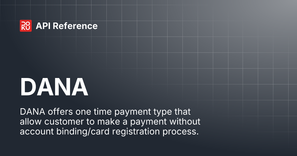 DANA | API Reference